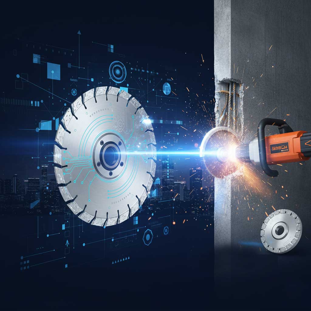Technological Breakthrough in Laser-Welded Diamond Saw Blades Increases Reinforced Concrete Cutting 