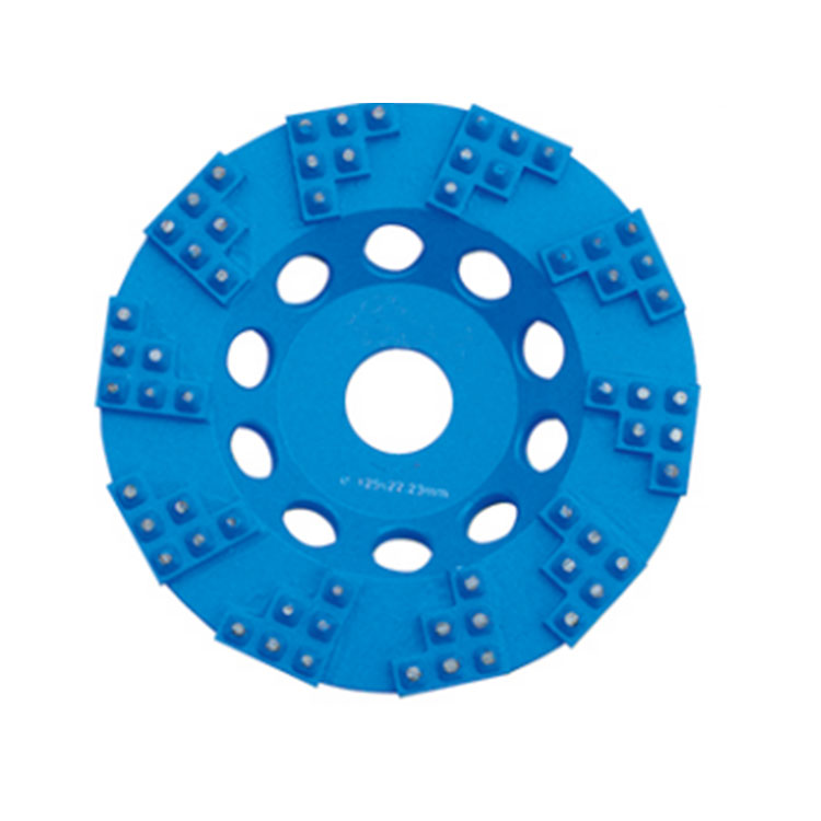 125mm Diamond Cup Wheel with Segment Buttons - Heavy-Duty Grinding Wheel for Concrete