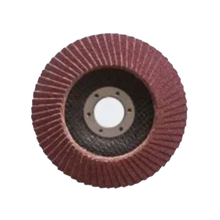 Maroon Radial Flap Disc - Abrasive Wheel for Metal Surface Grinding & Polishing