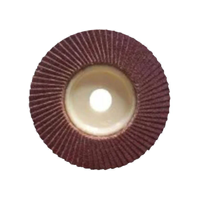 Dark Maroon Radial Flap Disc - Abrasive Wheel for Metal Grinding & Surface Finishing