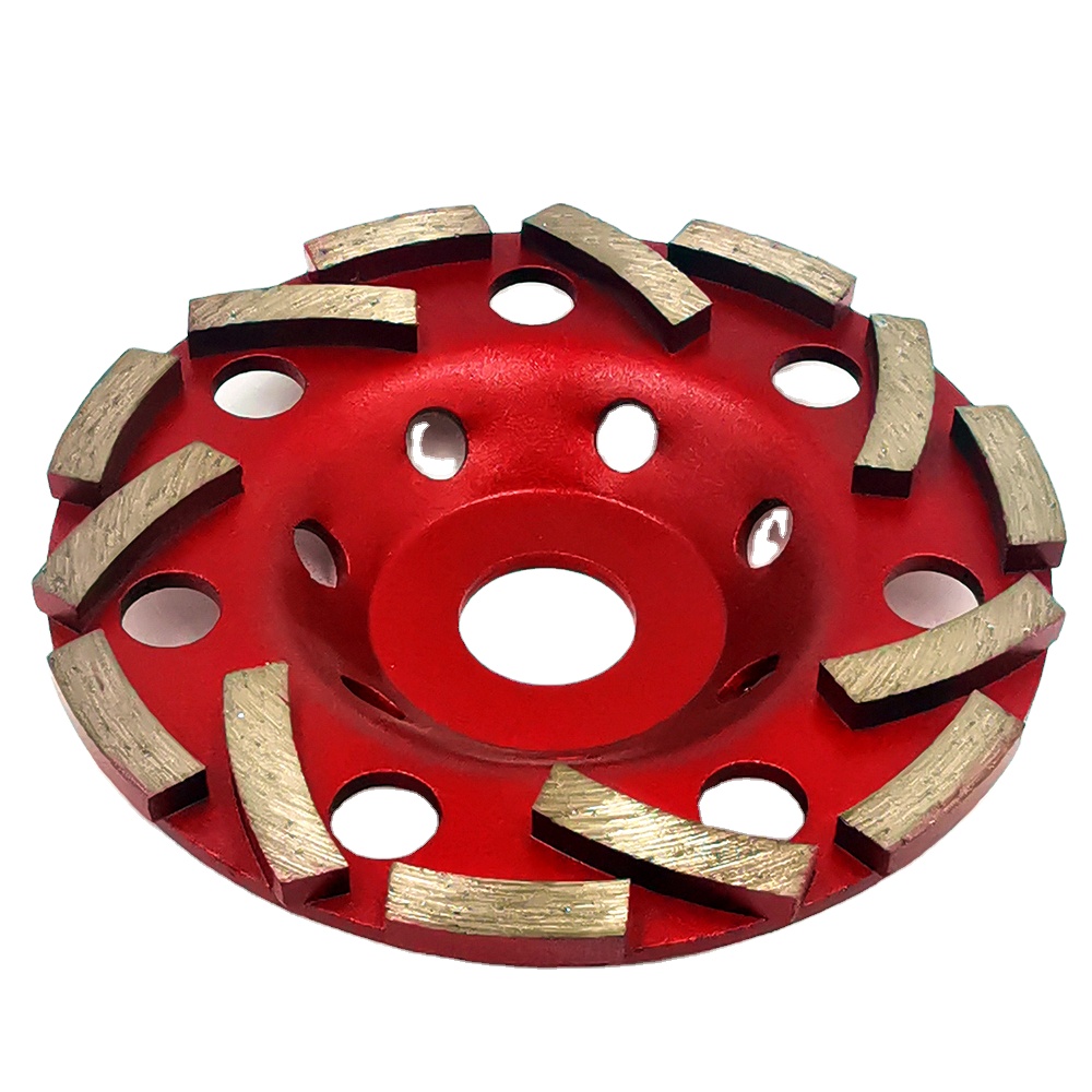 Diamond Segment Grinding Wheel Cup Disc Grinder White DIY Industrial OEM for Concrete Granite Stone