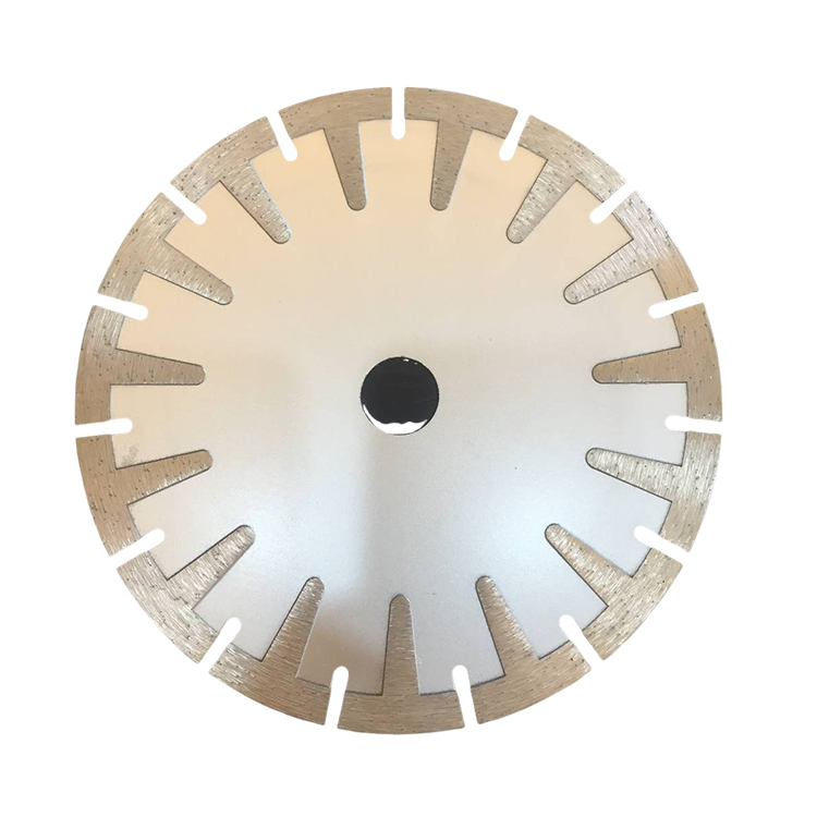 T-Shaped Cut Segmented Turbo Diamond Saw Blade Cutting Disc for Granite Marble Concrete Stone