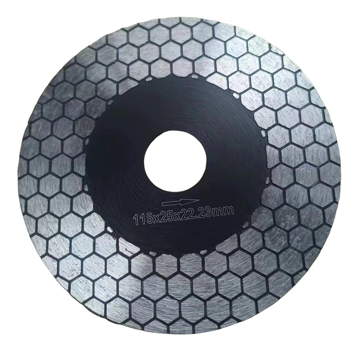 Turbo Diamond Saw Blade Porcelain Tile Ceramic Cutting Disc for Granite Marble Tile Cutting and Grin